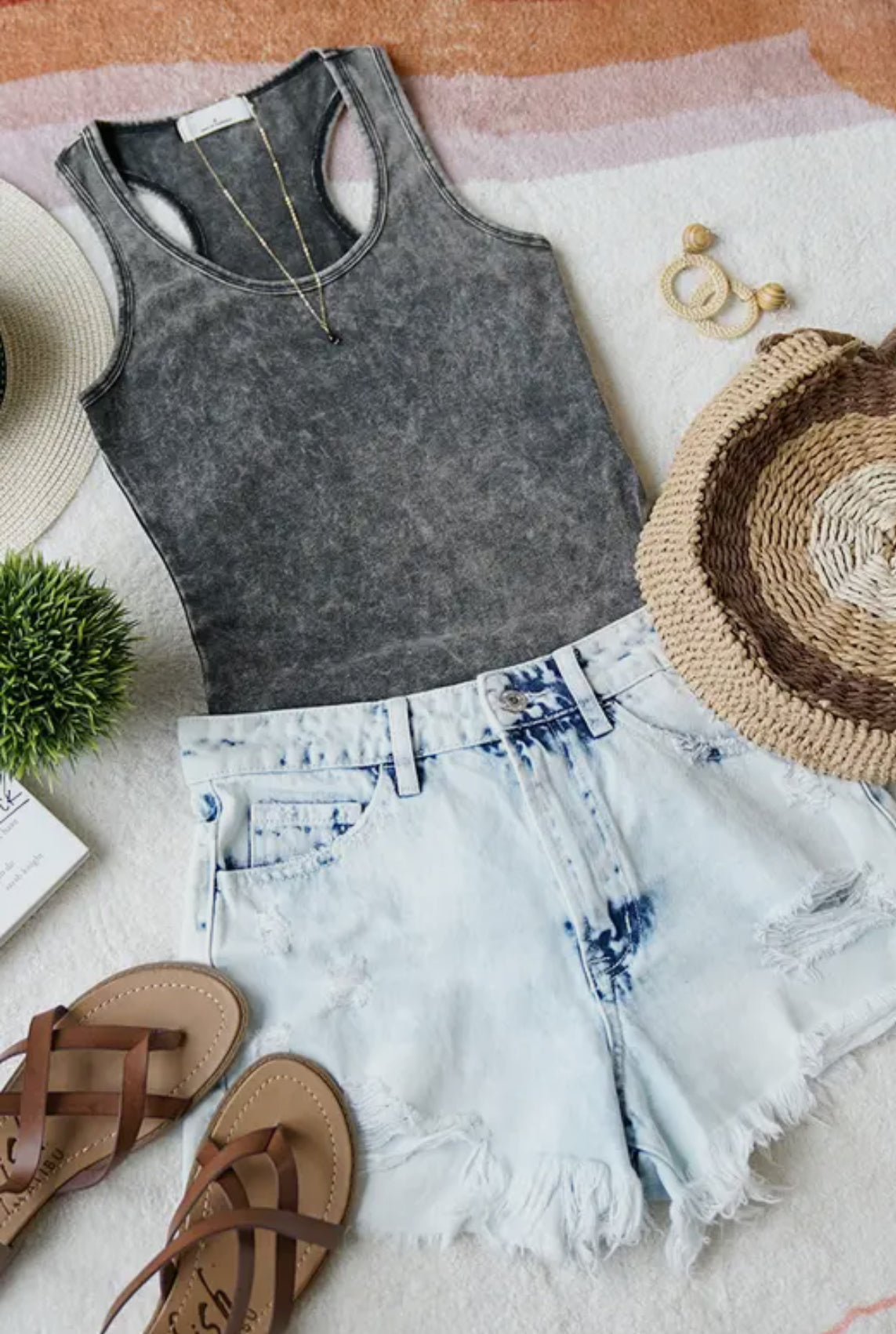Mineral Wash Bodysuit