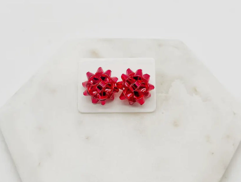 Red Christmas Bow