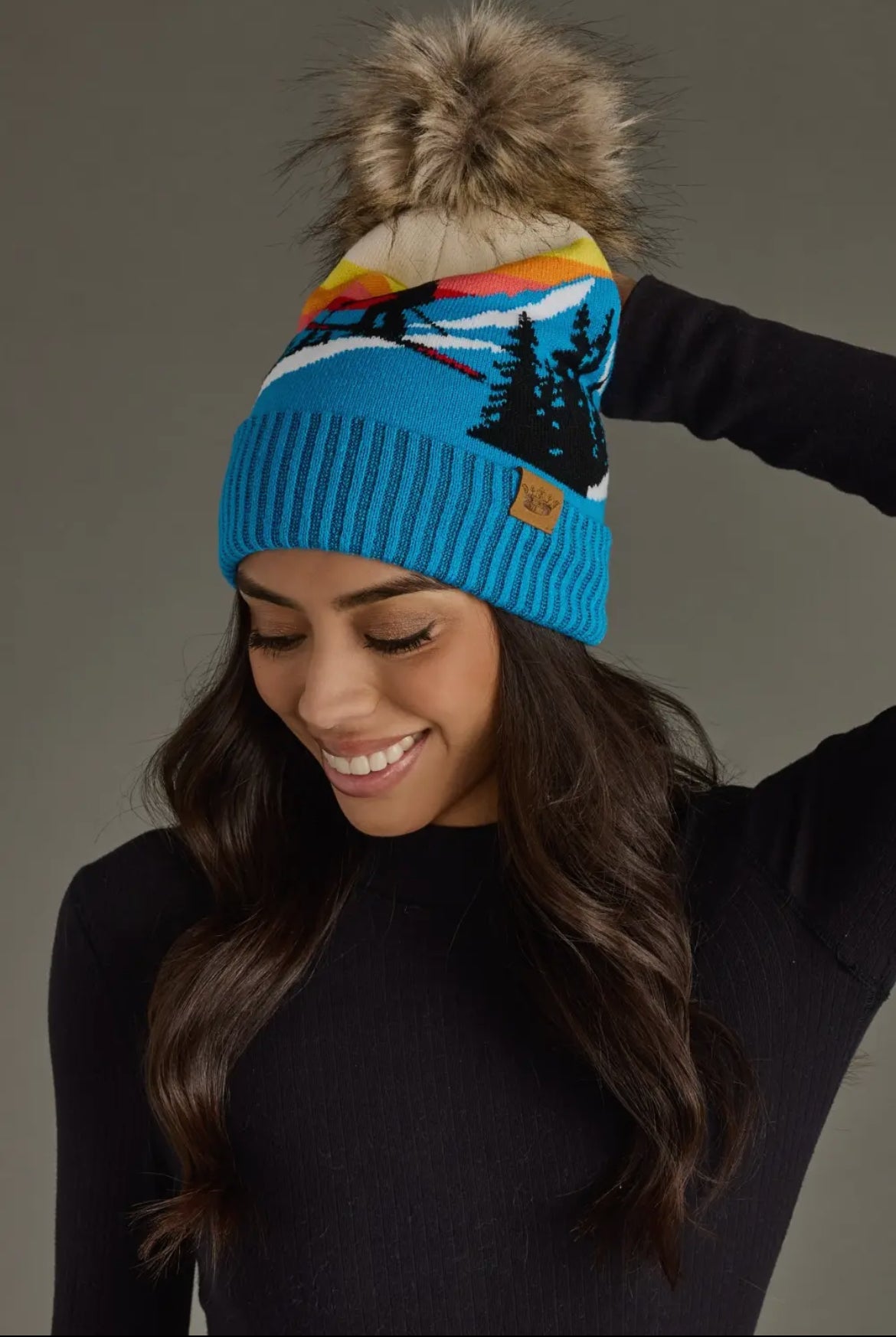 Blue Sky Ski Beanie