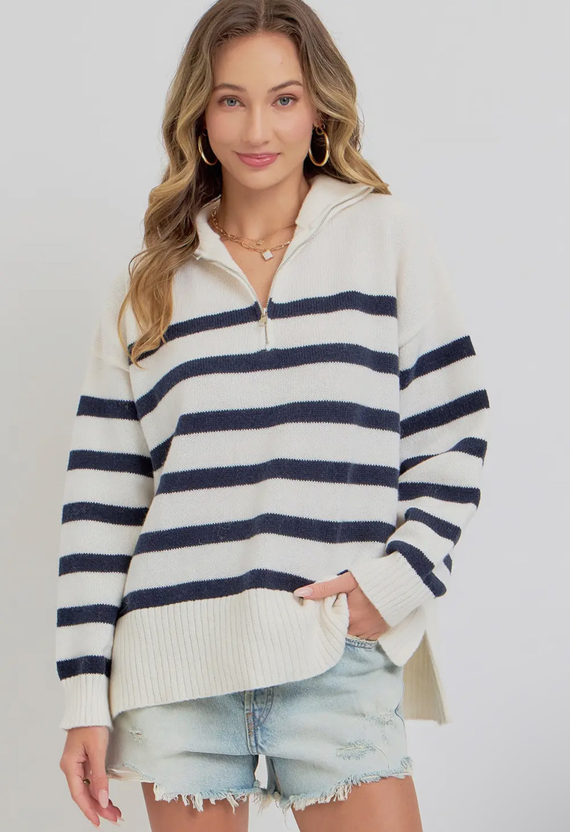 Half Zip Sweater