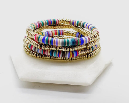 Beaded Bracelet Stack