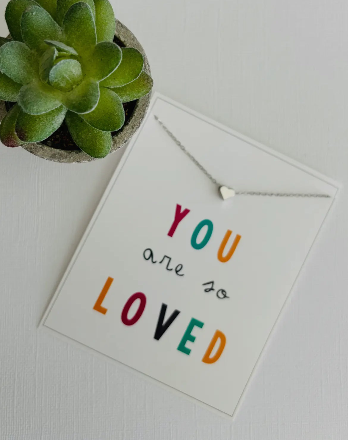 YOU are so LOVED - Silver