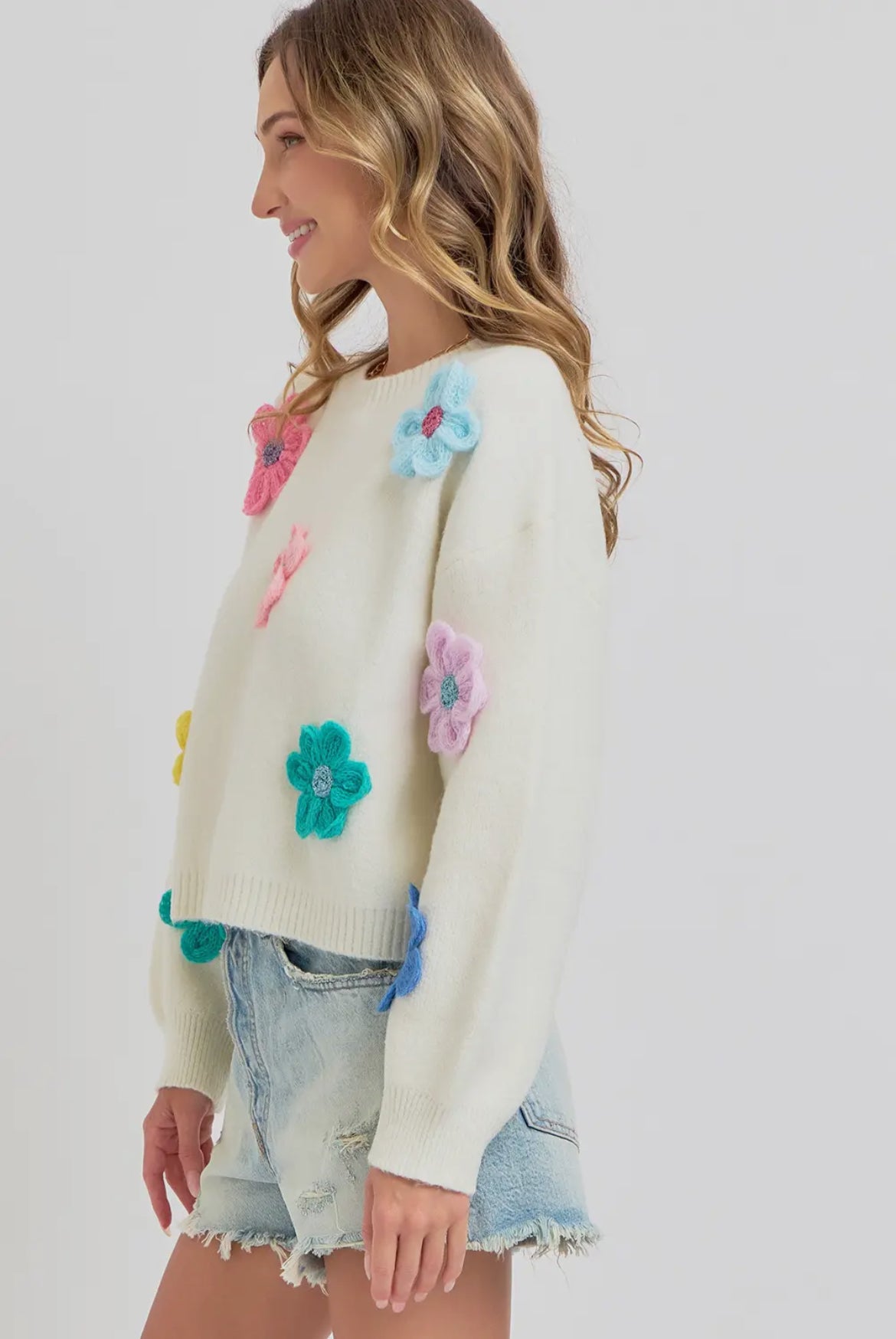 Flowers Forever Sweater