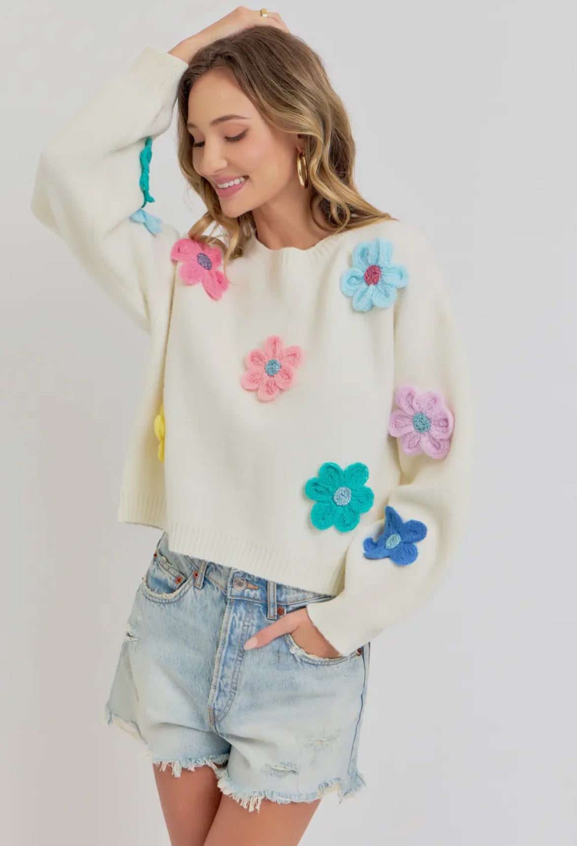 Flowers Forever Sweater