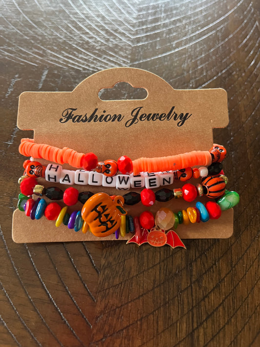 Halloween Bracelet Stack