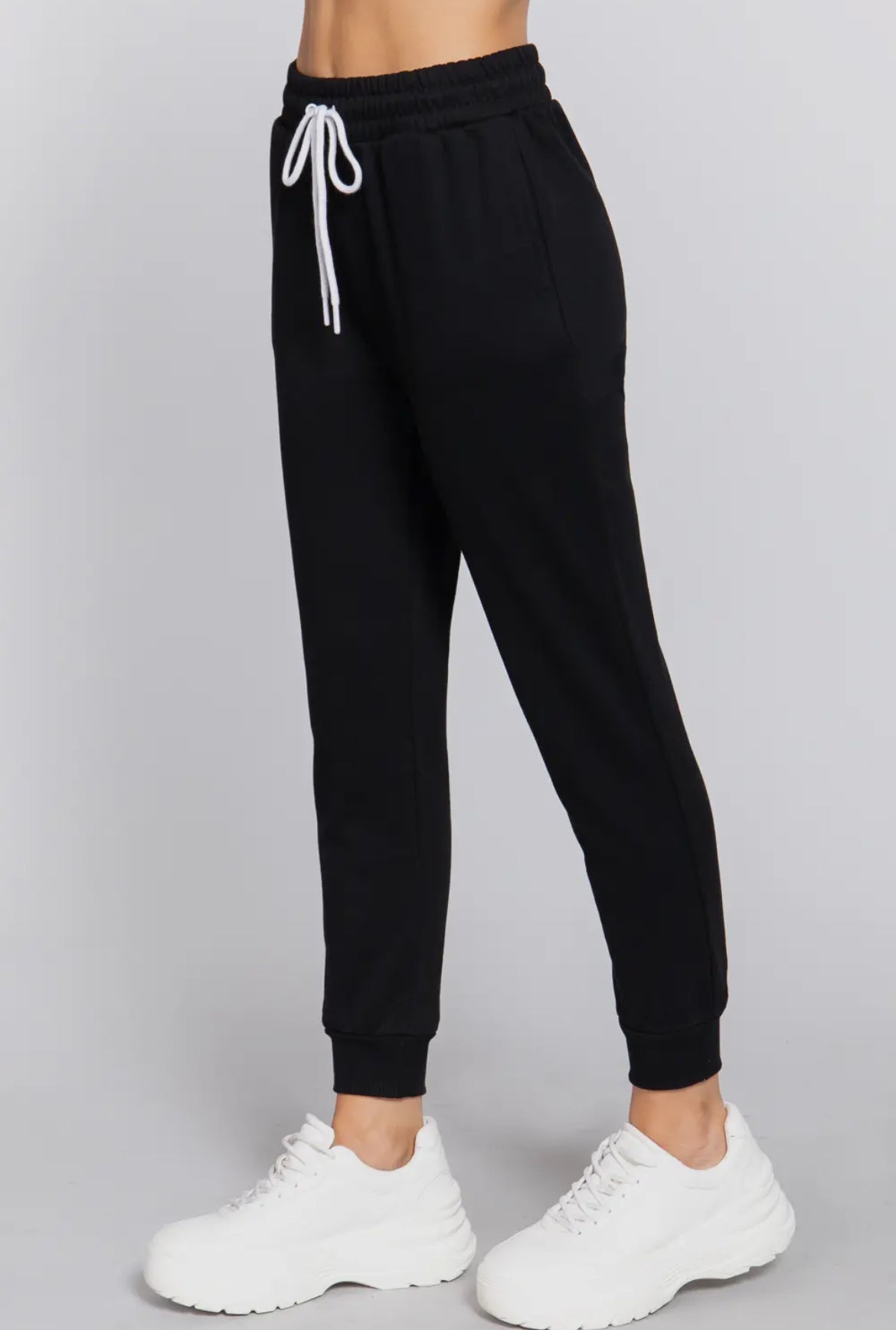 French Terry Crop Jogger