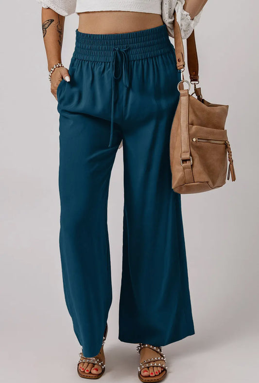 Elastic Waist Casual Pant