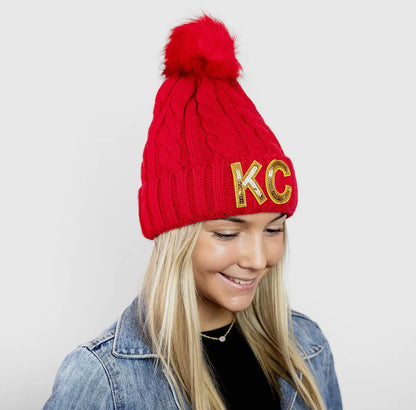KC Sequin Beanie!