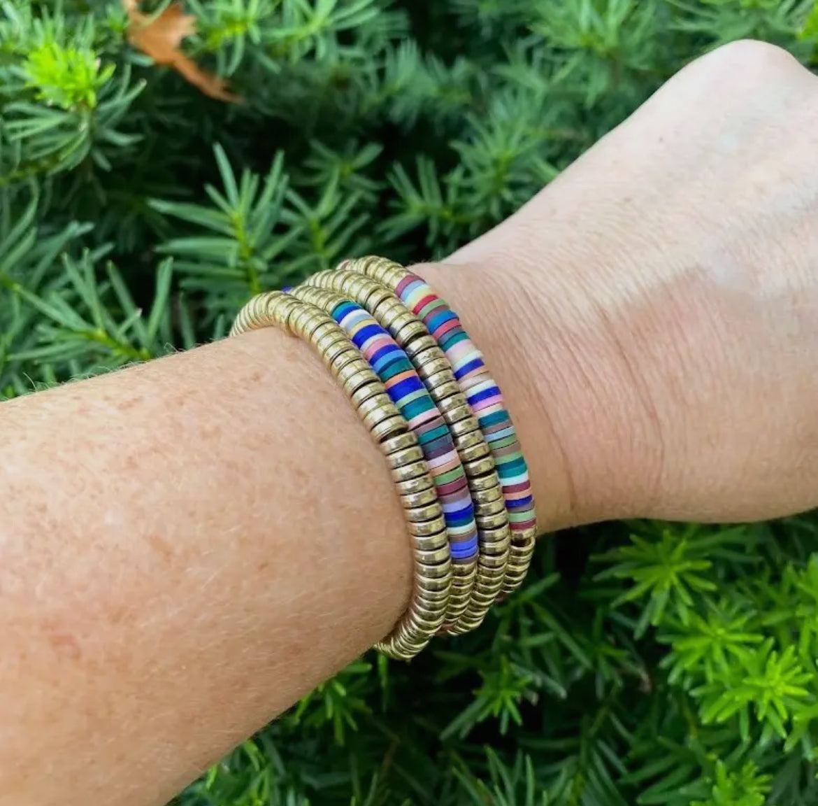 Beaded Bracelet Stack