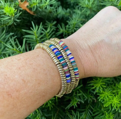 Beaded Bracelet Stack