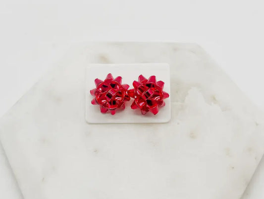 Red Christmas Bow