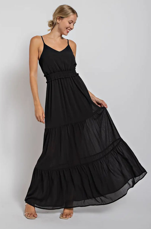 Spaghetti Strap Maxi Dress