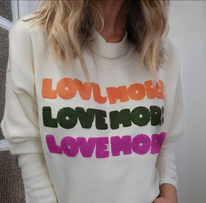 LOVE MORE CREW SWEATSHIRT