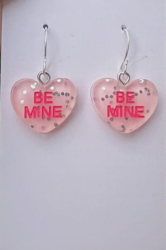 Be Mine Glitter Earrings