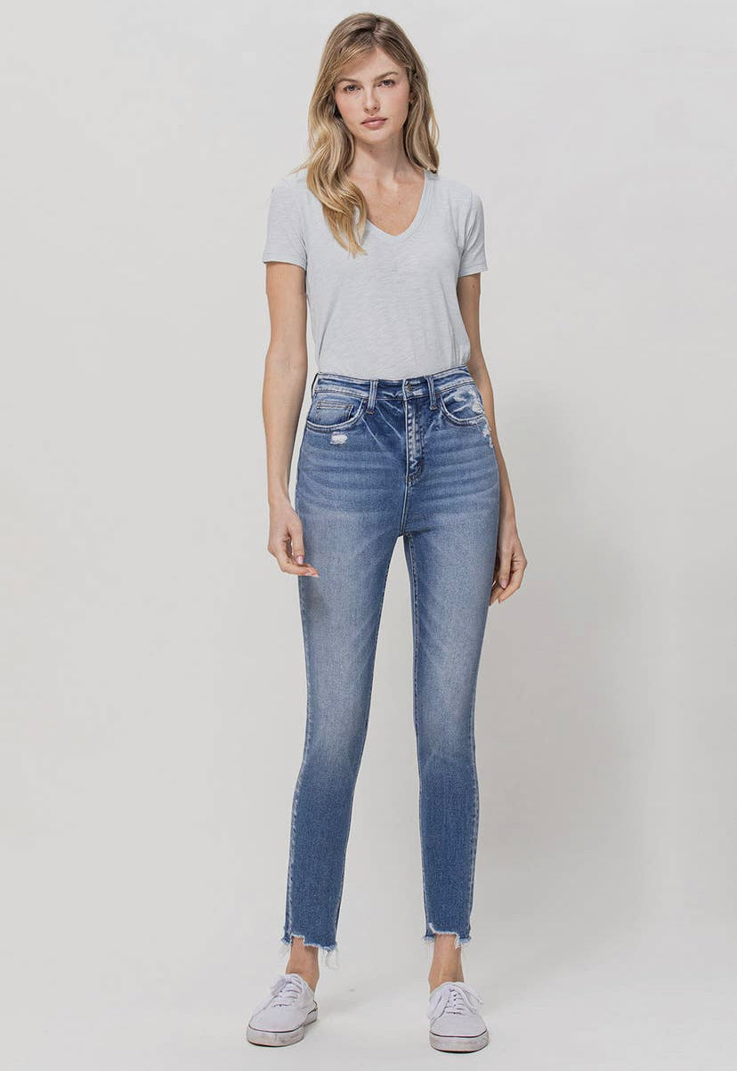 High Rise Skinny Ankle