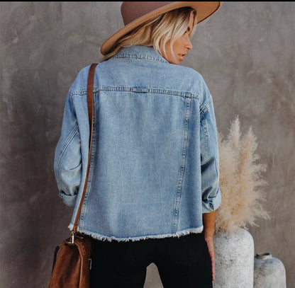 Light Wash Jean Jacket