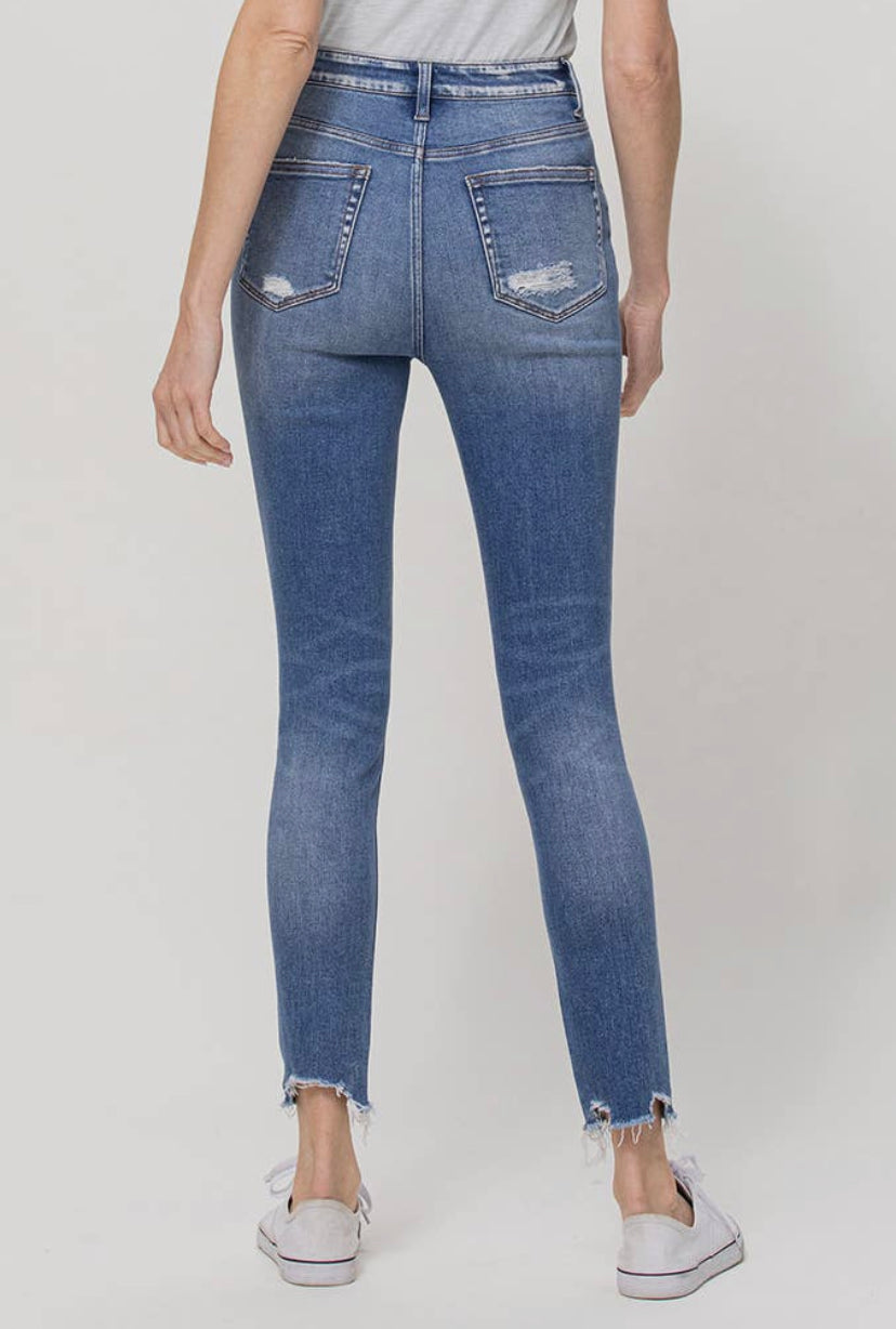 High Rise Skinny Ankle