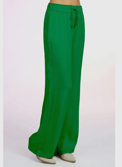 Satin Wide Leg Pants