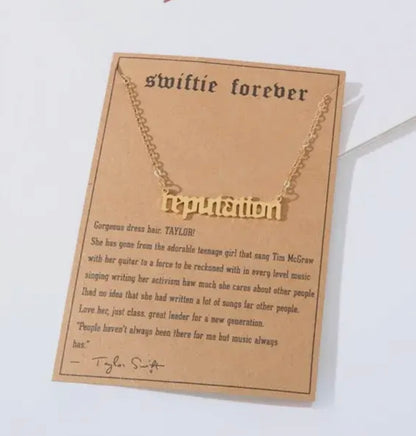 Taylor Swift Necklaces