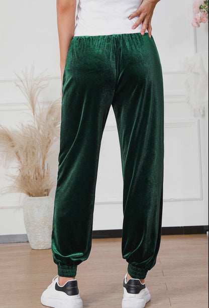 Velvet Joggers no