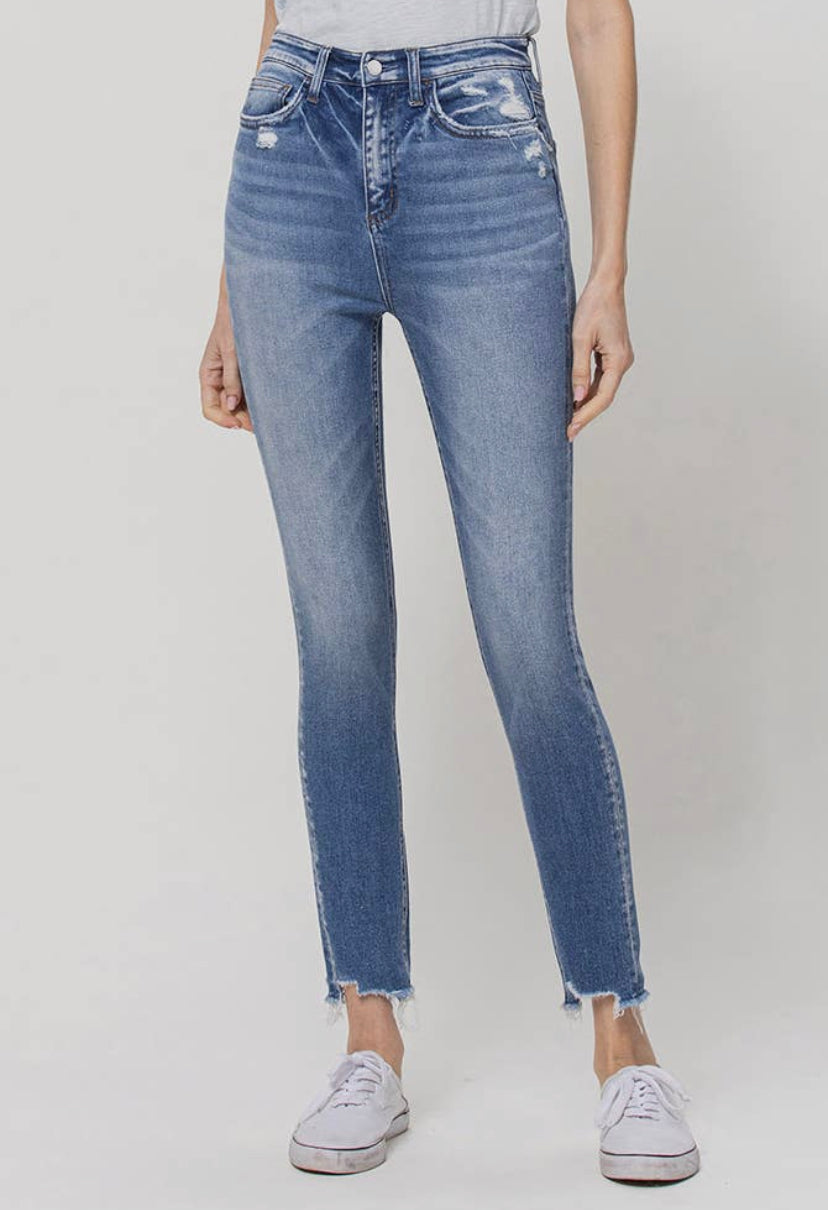 High Rise Skinny Ankle