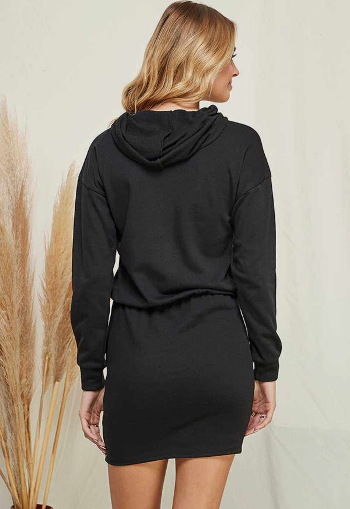 Hooded Sweatshirt Dress