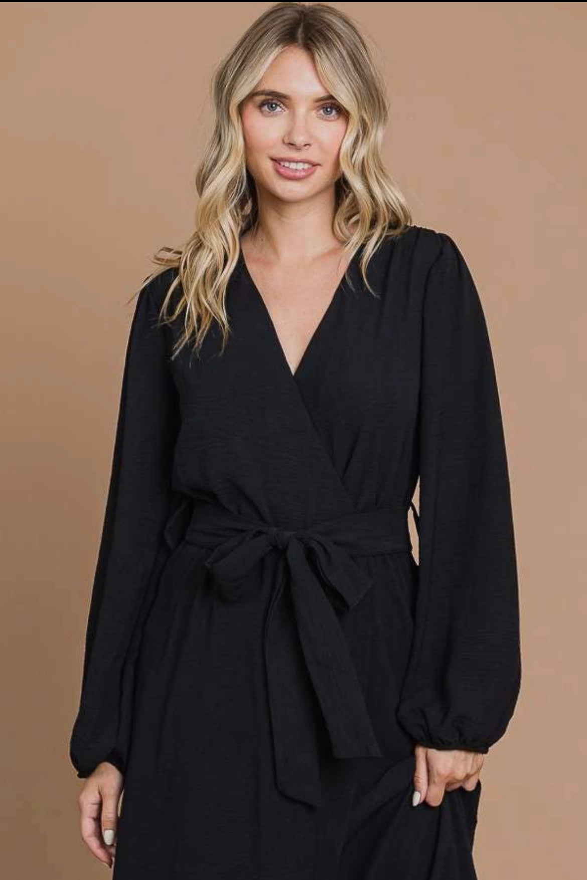 The Nancy Dress - Black