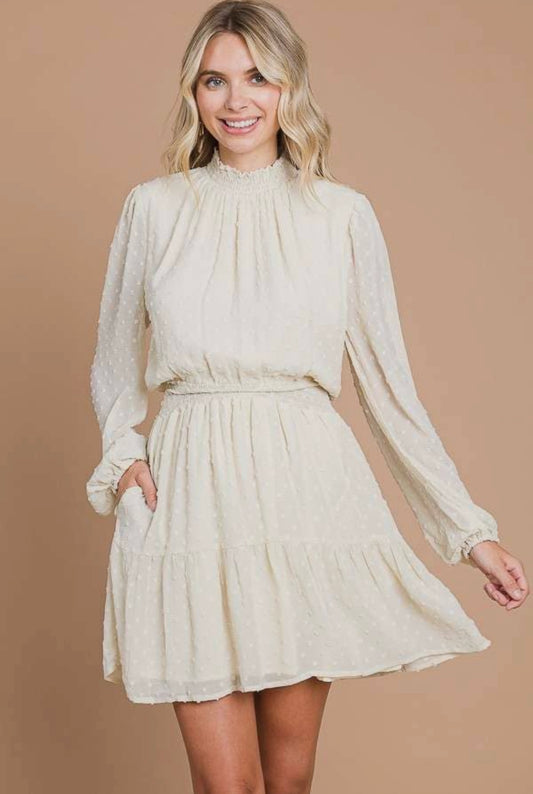 Stella Dress - Cream