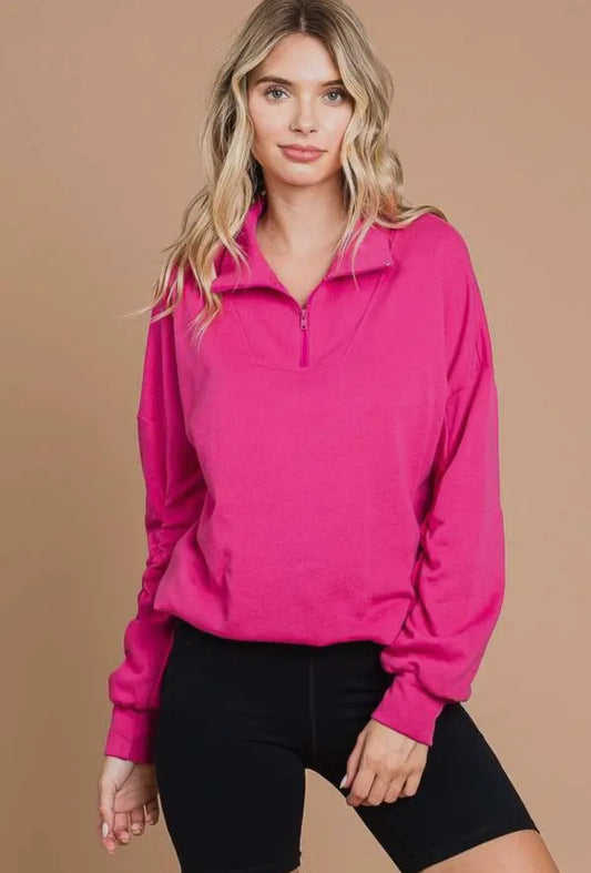 Half Zip Lightweight Pullover