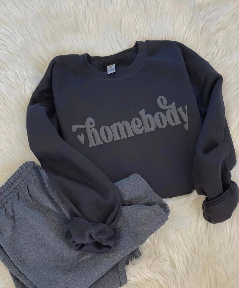 “HOMEBODY” Crew Neck Sweatshirt