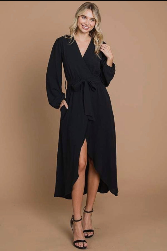 The Nancy Dress - Black